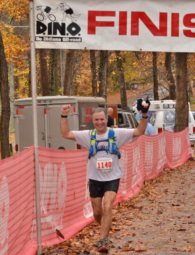 Tecumseh Trail Marathon Finish